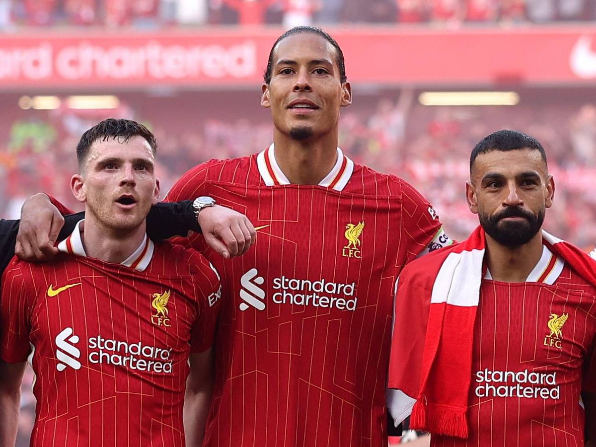リバプールFC 2019-2020ファンダイク 2XL シャツ フィルジル・ファン・ダイクが去り行くレジェンド2人にメッセージ